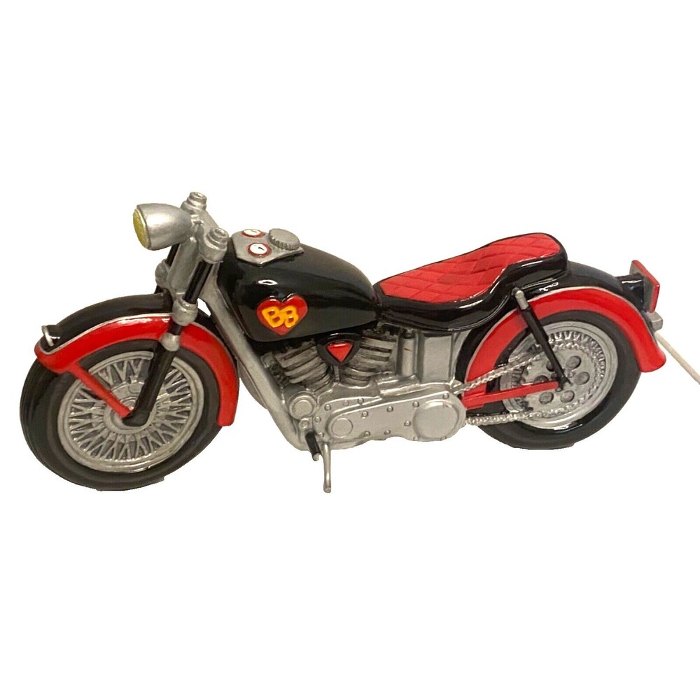 VTG '98 Biker BETTY BOOP Easy Rider MOTORCYCLE Decor Statue Figurine Ceramic